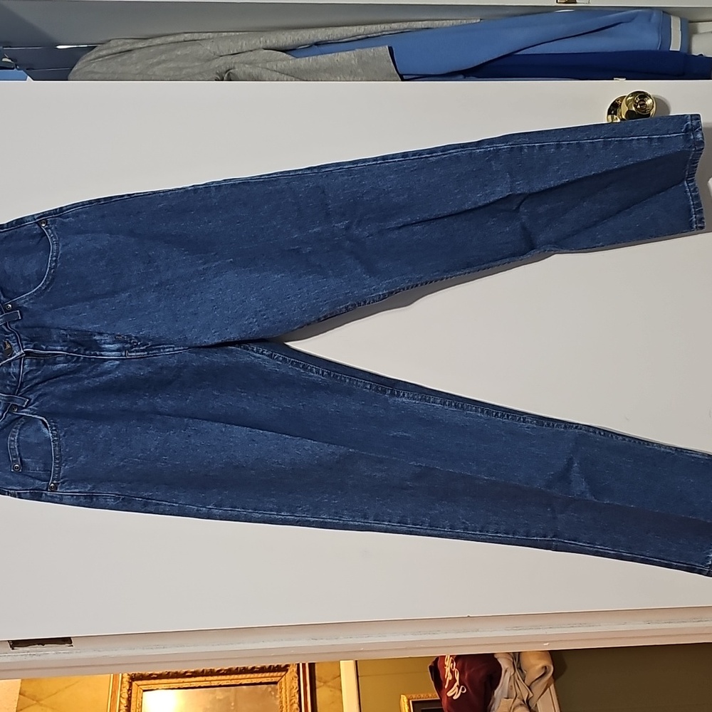 New Saddlebred Men's Classic Cowboy Blue Jeans 34w X 32l